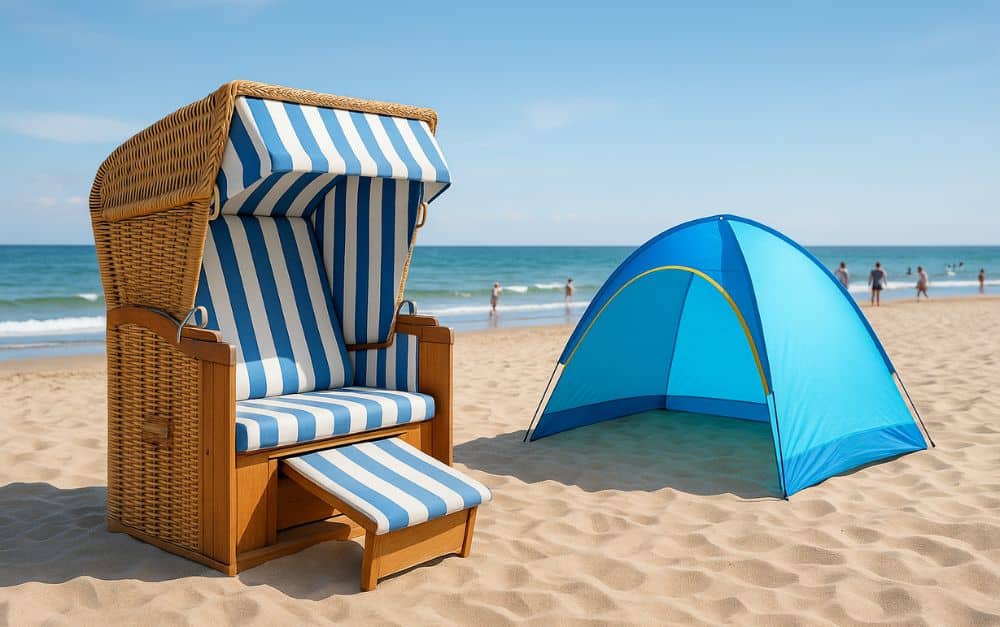 Strandkorb oder Strandmuschel?